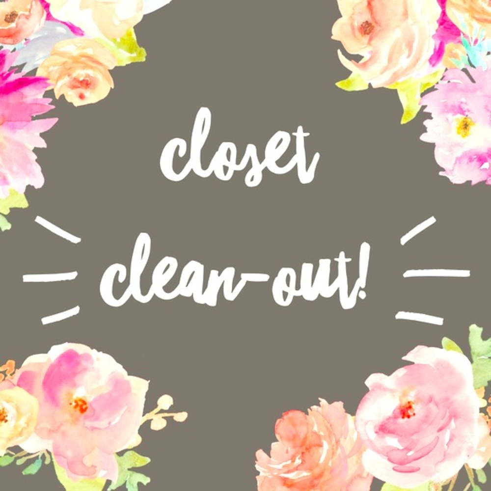 Cleaning out my closet, everything must go!